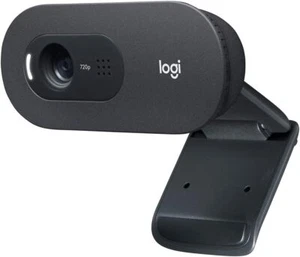Logitech C505 Webcam - 720p HD External USB Camera for Desktop or Laptop with... - Afbeelding 1 van 1