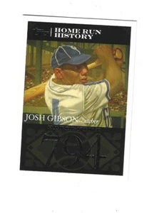 Topps Gibson 2007 historia de jonrones #JG103 Josh Gibson - Imagen 1 de 1