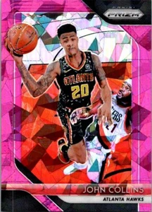 2018 Panini Prizm #48 John Collins Prizms Pink Ice - Picture 1 of 2