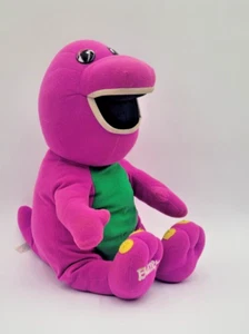 Playskool Talking Barney Dinosaur Plush Toy Vintage 1992 Lyons Group 71245 VGUC - Picture 1 of 7
