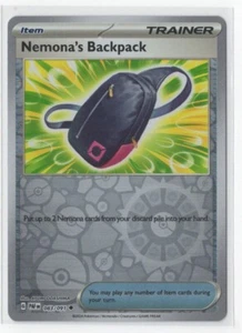 Mochila de Pokémon Paldean Fates Nemona 083/091 holo inverso - Imagen 1 de 1