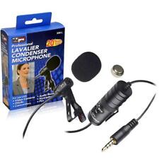 Canon Vixia HF R80 Microphone Vidpro XM-L Wired Lavalier Microphone - 20' Cable 