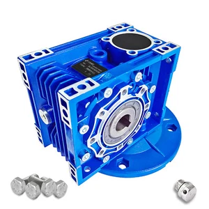 NMRV063 80B5 Schneckengetriebe Getriebemotoren 25 mm BORE WORM GEARBOX 18~240RPM - Picture 1 of 11