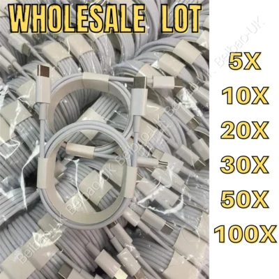 60W USB-C to USB-C Fast Charger Cord PD Cable For Samsung iPhone 15 WHOLESALE - Image 1 of 4