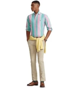 Polo Ralph Lauren Herren Oxford Hemd Classic Fit gestreift S/P 12815 - Bild 1 von 1