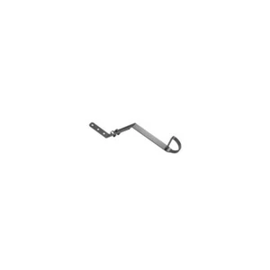 Gancio registrabile sottotegola 19-30 cm con occhiello H. 10 cm acciaio INOX - Foto 1 di 1