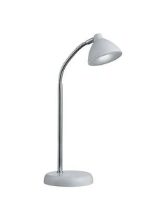 Searchlight Modern Chrome Articulated Desk Table Lamp 3211WH - Picture 1 of 1