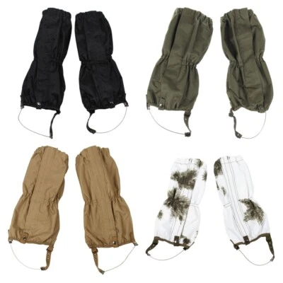 Nässeschutzgamaschen mit Reißverschluss Stahldraht Gamasche Schneeschutz Outdoor