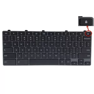 0H06WJ For Dell Chromebook 11 5190 3100 US Notebook Keyboard /With lock key - Picture 1 of 2