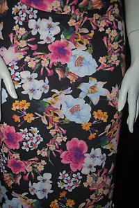 Camiseta deportiva elástica de tela tejida de rayón con estampado hawaiano hermosas flores - Imagen 1 de 8