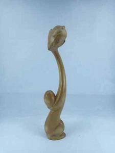 COLLECTIBLE HAND CARVED WOODEN Goddess Winata - Picture 1 of 6