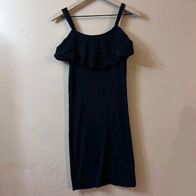 Vestido Vivienne Tam Crochet Talla Mediana Pequeña Mezcla de Lana Tejido De Colección Años 90’s Foto 1 de 4