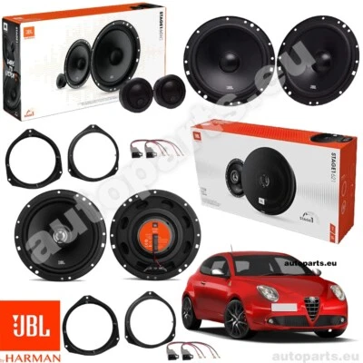 Kit 6 Casse Altoparlanti JBL Anteriori e Posteriori per Alfa Romeo Mito dal 2008 - Immagine 1 di 4