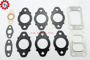 MLS exhaust manifold gasket set for Dodge Cummins 98-17 24V 5.9L, 6.7L - Foto 1 di 4