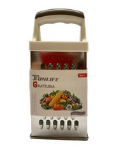Grattugia manuale FORMAGGIO ACCIAIO FRUTTA VERDURE SCAGLIE CUCINA JULIENNE CASA