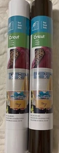 CRICUT Removable LINEN & COCOA Premium Vinyl For All Circuit Cutting Machines - Picture 1 of 7