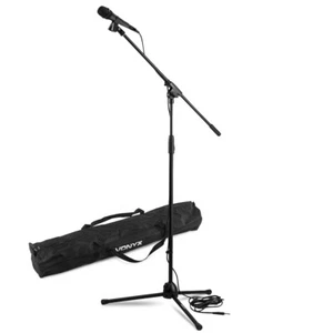 Vonyx MS10K Dynamic Vocal Microphone Set with Stand and Carry Bag - Complete Kit - Picture 1 of 7