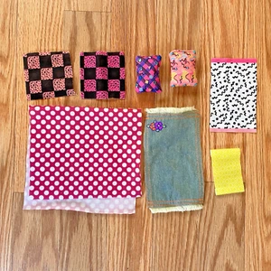 Barbie Stoffdecken Teppiche Handtücher Kissen & Pferdedecke - mehrere Muster - Bild 1 von 7