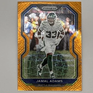 2020 Panini Prizm #31 Jamal Adams Orange Lazer - Picture 1 of 2