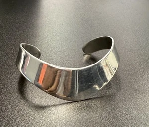 Vintage Sterling Silber 925 Modernist Armreif Armband 24,3 g - Bild 1 von 7