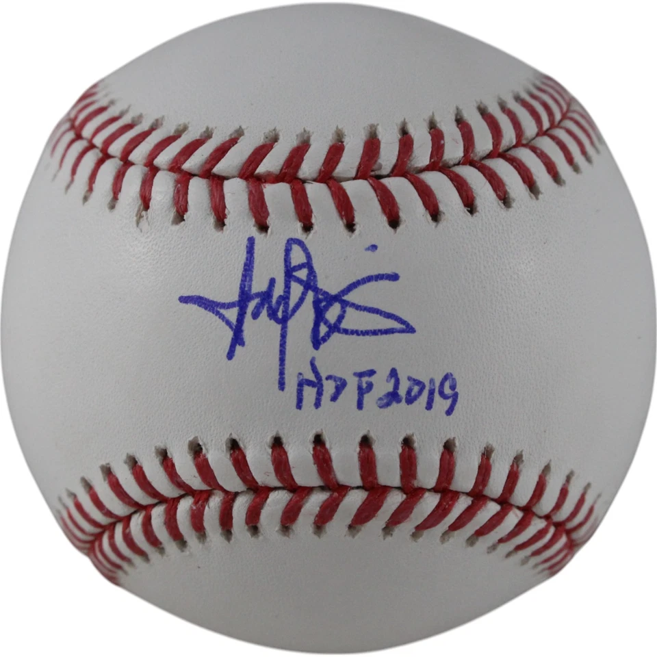 Harold Baines Autografiado Medias Blancas de Chicago OML Béisbol Salón de la fama Beckett 49309 Foto 1 de 4