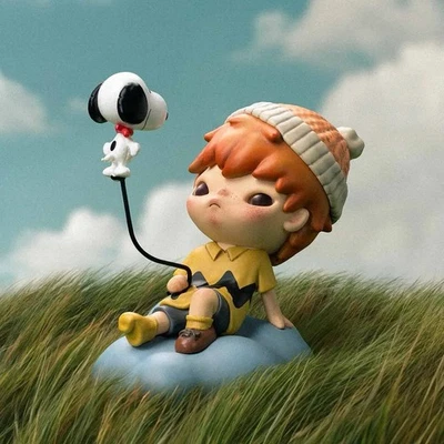 Figura Hirono × Peants Snoopy Caja Sellada Lindos Juguetes de Arte Regalo 100% Auténticos Foto 1 de 3