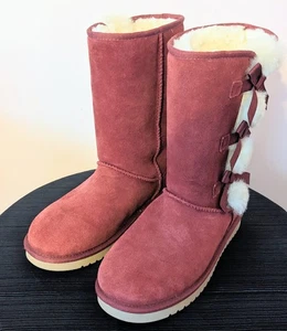 Koolaburra by Ugg Women's 8 Victoria 11" Tall Dusty Rose Suede Boots 1015875 New - Picture 1 of 11