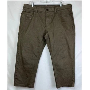 English Laundry Men's Size 38 Tan HEMMED Straight Leg Denim Jeans - Picture 1 of 7