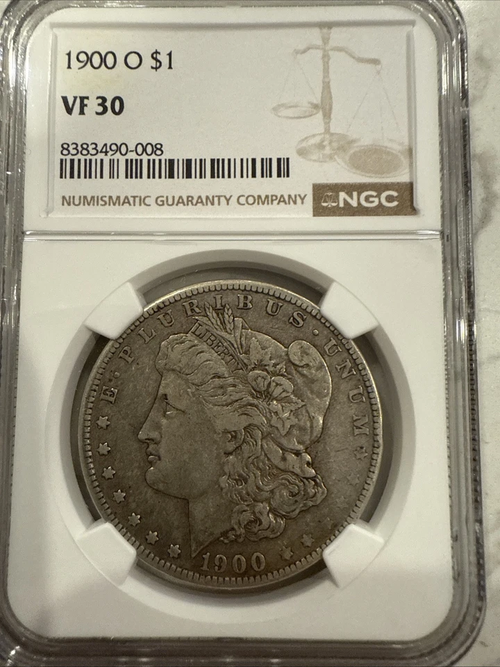 1900-O Morgan Silver Dollar NGC VF30 Morgan Silver Dollar $1 - Image 1 of 2
