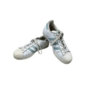 Zapatos para mujer Adidas Superstar talla 6,5 verde ceniza/blanco ropa activa, ropa informal - Imagen 1 de 14