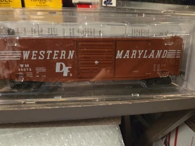 Kadee Cars 6334 Western Maryland #35073 50' PS-1 Boxcar HO NIB - Image 1 of 2