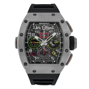 Richard Mille RM 11-02 Watch 50MM Skeleton Arabic Numerals Dial Titanium - Picture 1 of 5