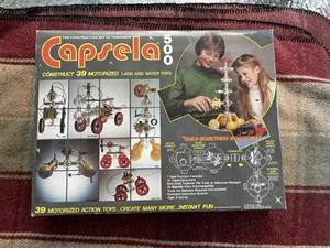 Incomplete. Capsela 500 Motorized Building Set. 1978 - Picture 1 of 17