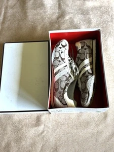 Coach 10 M Sneaker Katelyn Signature Monogram Braun Schnürer - Bild 1 von 10