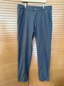 Pantalones Lululemon Athletica ABC Para Hombre Talla 32x30 Gris Pantalones Ajustados Rendimiento - Imagen 1 de 10