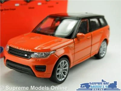 RANGE ROVER MODEL CAR ORANGE (CHILLI RED) 1:36-1:38 SIZE WELLY NEX 4X4 MK4 K8 - Image 1 of 4