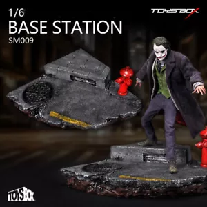 ToyBox 1/6th Street Scene Base Station For 1/6th Figure Collectible Prop New - Imagen 1 de 9