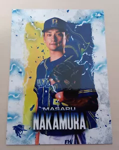 2020/21 Brisbane Bandits MASARU NAKAMURA - INSERT - Hokkaido Nippon Ham Fighters - Foto 1 di 2