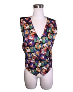 Vintage 90er Looney Tunes Mania Weste Erwachsene S/M Bugs Tweety Sylvester Marvin Runner - Bild 1 von 5