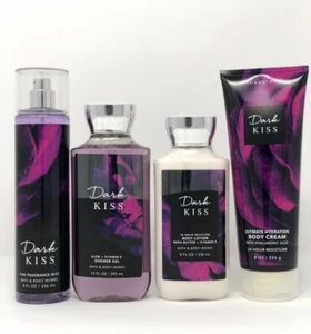 Bath and Body Works Dark Kiss Mist Body Cream Lotion Shower Gel U Choose