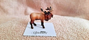 LITTLE CRITTERZ Bugling Elk "Wapiti" Miniature Figurine New FREE SHIPPING LC154 - Picture 1 of 6
