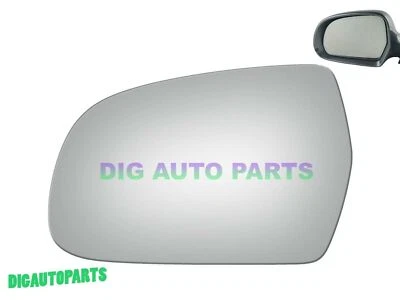 Reemplazo de cristal espejo retrovisor nuevo para Audi A3 Quattro 2011-2013 lado izquierdo plano + adhesivo Foto 1 de 4