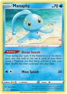Manaphy - 024/072 - Rare - Reverse Holo x1 - NM-Mint - Shining Fates - Picture 1 of 1