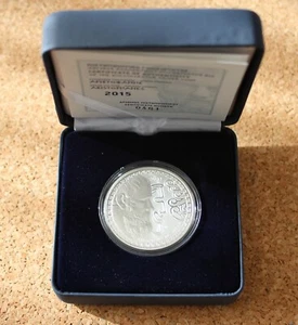 Grecia 2015 moneta argento 10 euro Aristofane PP solo 1500 pezzi - Foto 1 di 3