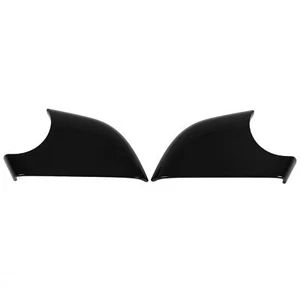 2 Pcs Glossy Black Car Exterior Mirror Cover Cap Protecting Rear View For Te FER - Picture 1 of 22