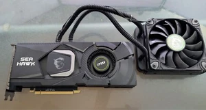 MSI GeForce RTX 2080 Super Sea Hawk X Liquid Cooled 8GB PCIe GPU - Picture 1 of 4