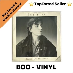 Patti Smith – People Have The Power 12 " vinyl record in picture sleeve 1988 EX - Picture 1 of 6