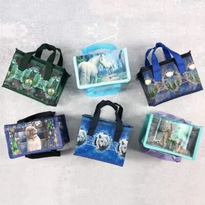 **SALE** Kühltasche Brotzeittasche von Lisa Parker, Wolf Katze Hase Einhorn Fantasy Recycling - Bild 1 von 48