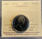 Canada - 25 cents - 1974 - certifié ICCS - PL-66