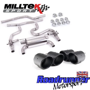Milltek BMW M2 Competition Exhaust Equal Length LOUDEST Carbon Tips SSXBM1139 - Picture 1 of 8